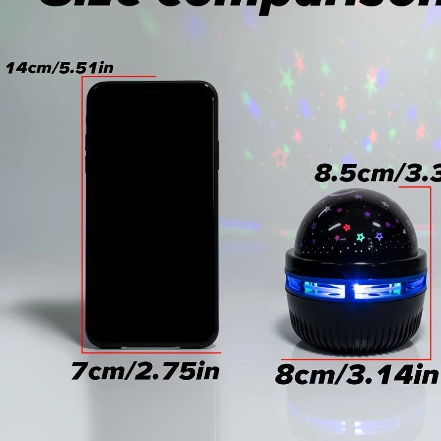 Veilleuse projecteur ciel étoilé LED